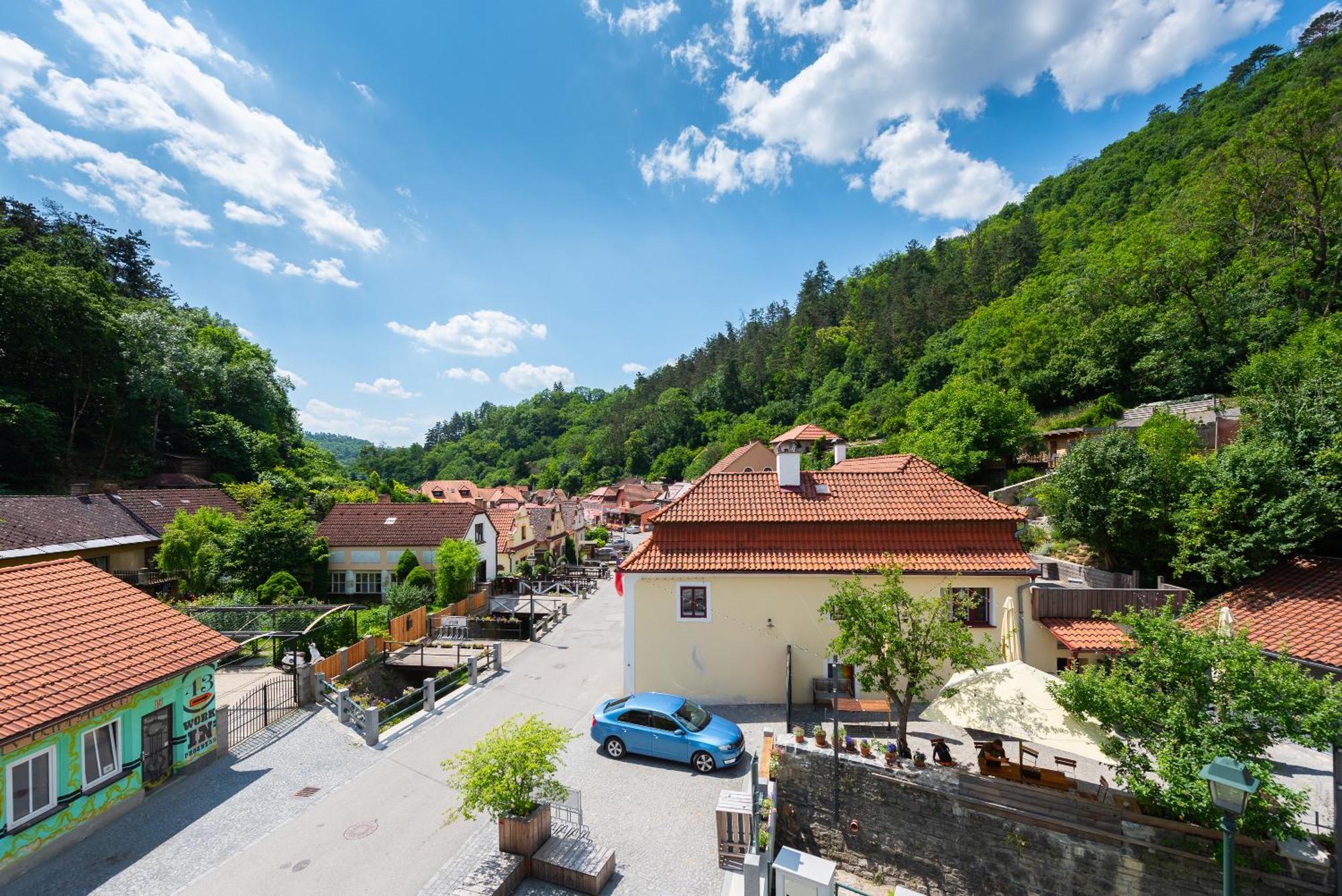 Apartmán Muzeum obchodu Karlštejn Exterior foto