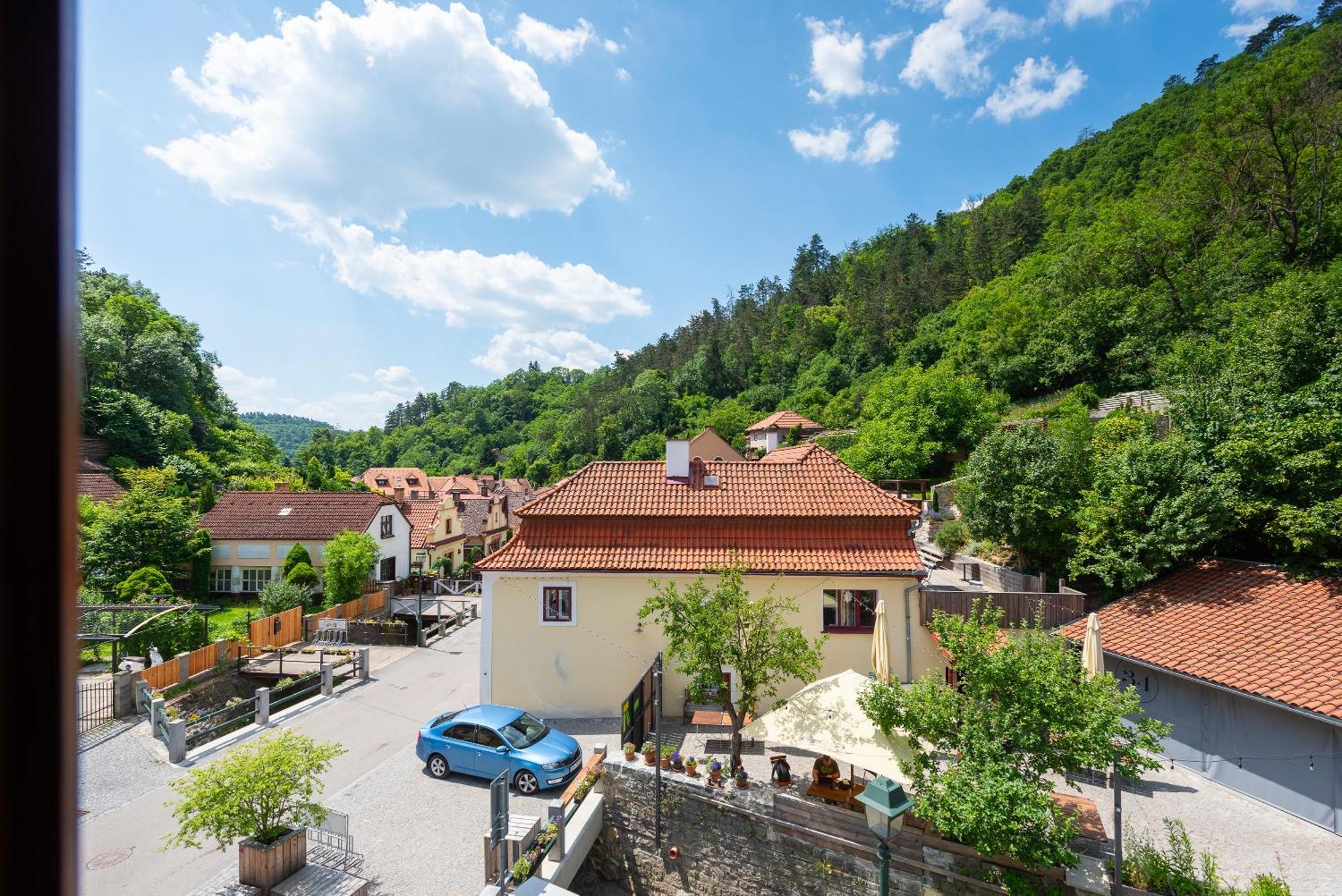 Apartmán Muzeum obchodu Karlštejn Exterior foto