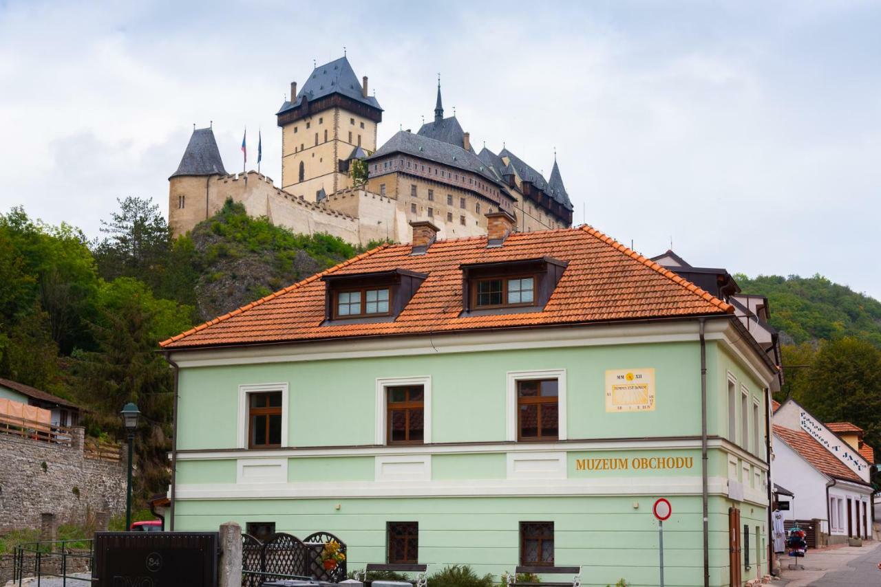 Apartmán Muzeum obchodu Karlštejn Exterior foto